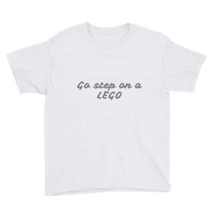 Go Step on a Lego (Black)